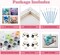 Paint By Numbers Flower Kit for Adults Beginners – 4 Pack Framed 8x8 Inch DIY Acrylic Paint by Numbers Canvas Set, Easy Floral Wall Art Painting Kit for Home Decor & Gift